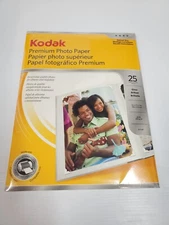 KODAK Premium Photo Paper Gloss 8.5"x11",-- SEALED!