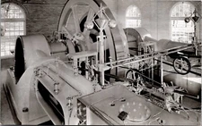 1971 Postcard Rppc Carillon Park Dayton Ohio OH Corliss Engine NCR Power House