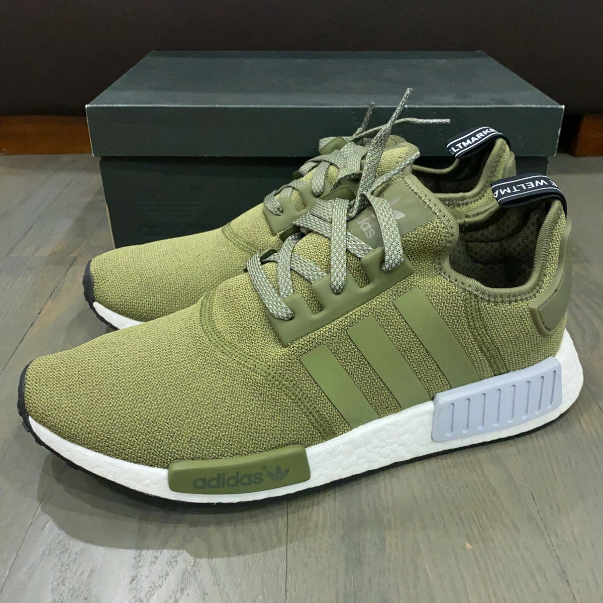 flexibel deelnemen democratische Partij Adidas NMD Olive Cargo Green Khaki BB2790 Men&#039;s Size 8.5 New | eBay