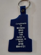 Michiana-Michi Craft Indiana Promo Advertising Plastic Keyring