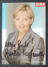 11454 Gisela Hopfm&uuml;ller ORF Autogrammkarte original signiert