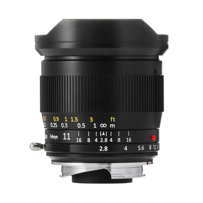 TTArtisan Fisheye 11mm F2.8 Full Fame Lens Leica M Mount Camera M240 M3 M6 M10