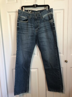 Men's Vault Ten Denim Button Fly Jeans Blue 36x34 NEW C88 | eBay