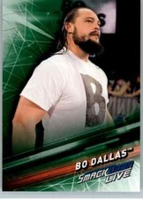 2019 WWE Smackdown Green #11 Bo Dallas