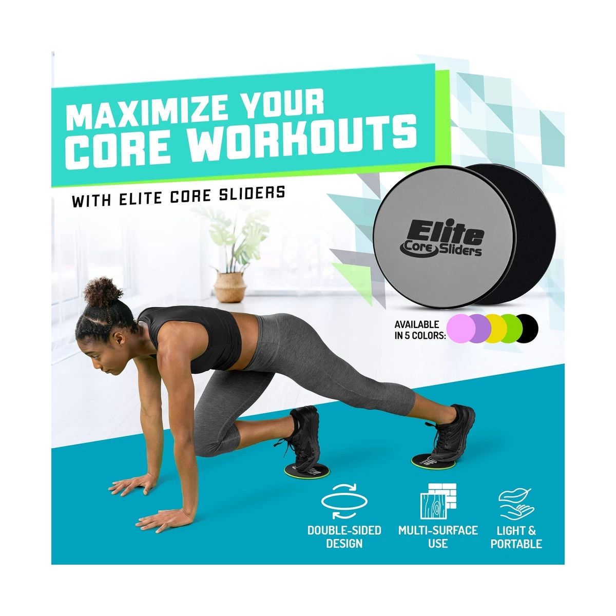 Elite core sliders exercises sale