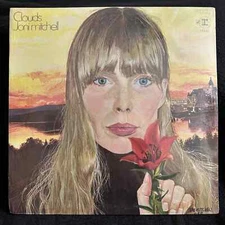 JONI MITCHELL - CLOUDS FOLK ROCK SEALED ORIGINAL 1969 GATEFOLD RS6431 LP WOW!