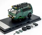 GB Autobots 1:64 Dark Green 4WD Delica L300 Camper Van Model Diecast Collect Car