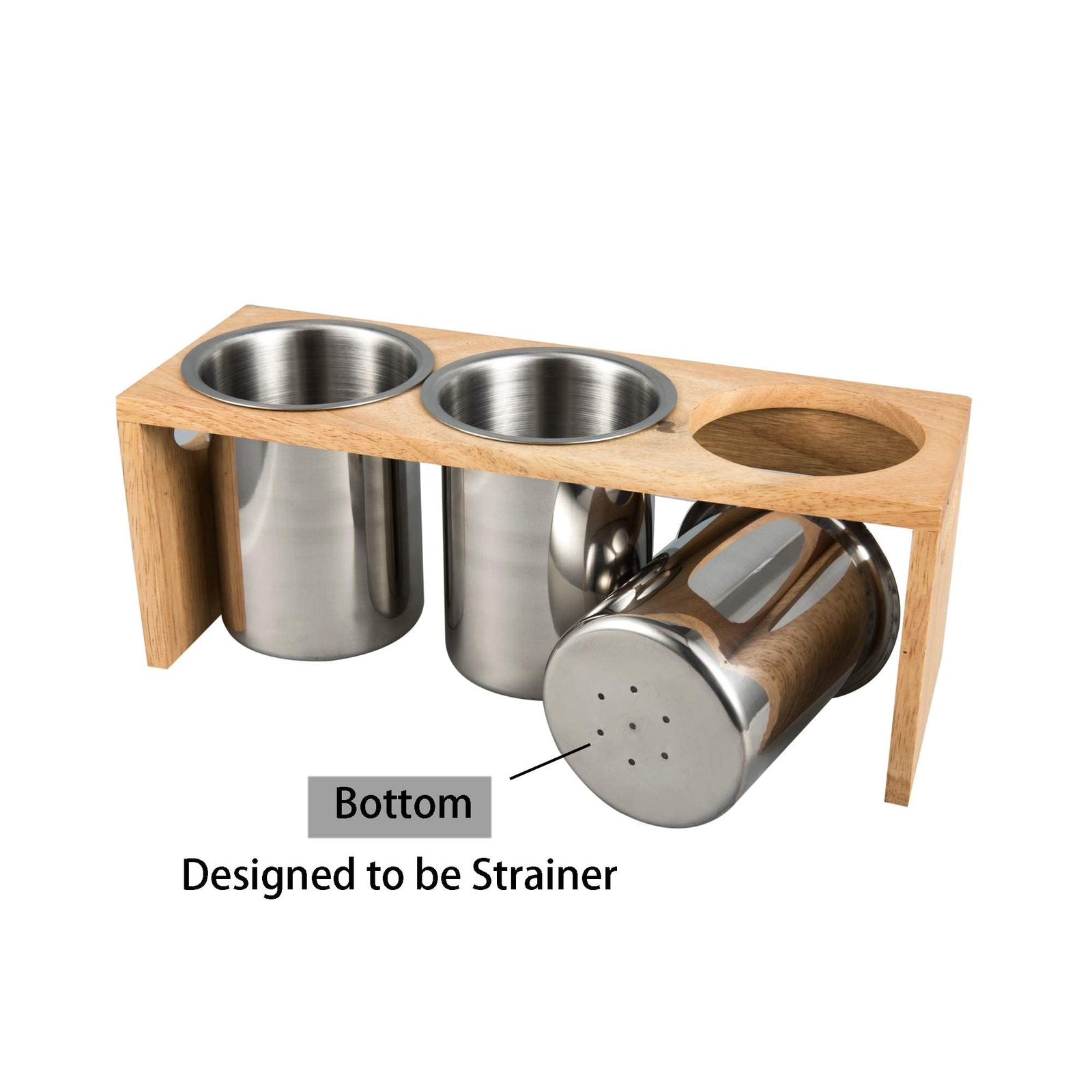 Silverware Caddy Flatware Holder Stainless Steel Utensil Caddy Organizer with...