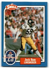 1988 SWELL GREATS JACK HAM PITTSBURGH STEELERS #143