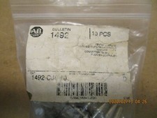 NEW OTHER ALLEN BRADLEY 1492-CJ8-10 CENTER JUMPER 10 PC'S LOT.