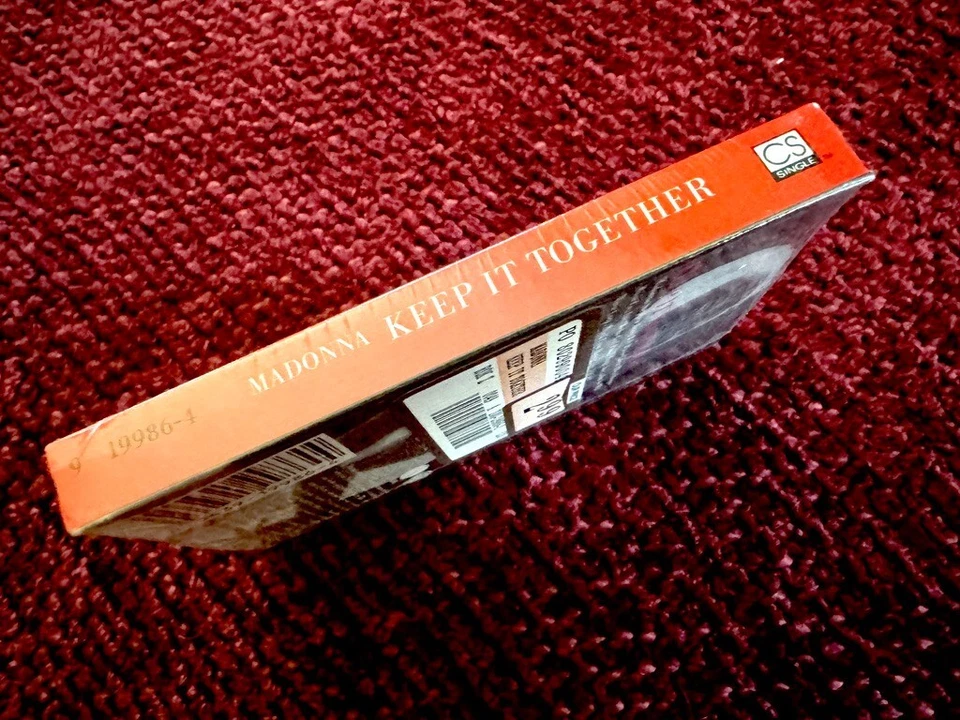 MADONNA KEEP IT TOGETHER CASSETTE TAPE SEALED SINGLE US LP PROMO HYPE SLIP BOX - Image 3 of 4