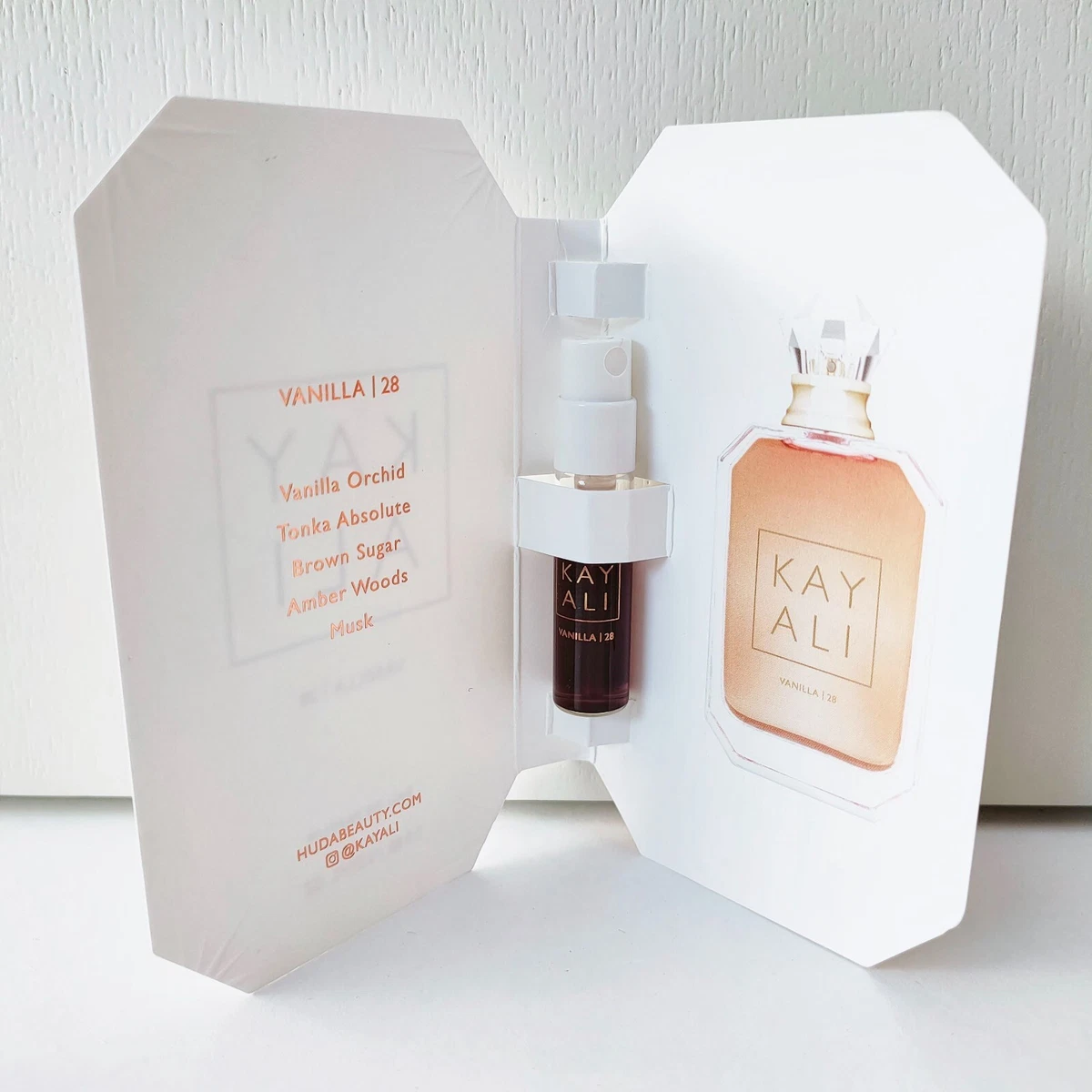 1x Kayali Vanilla 28 Eau De Parfum mini Spray Sample Fragrance 1.5ml Brand NEW
