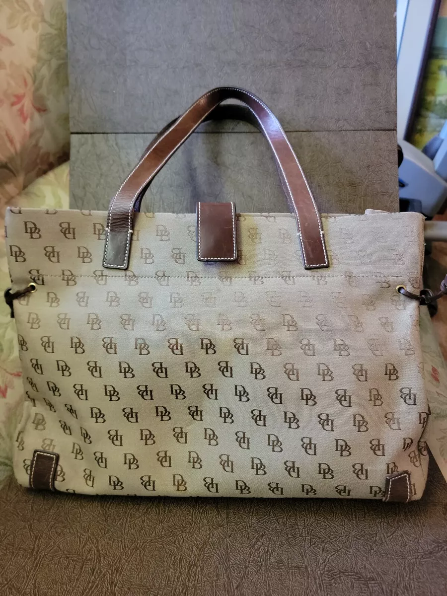 Vintage Dooney & Bourke Anniversary Signature Medium Tote