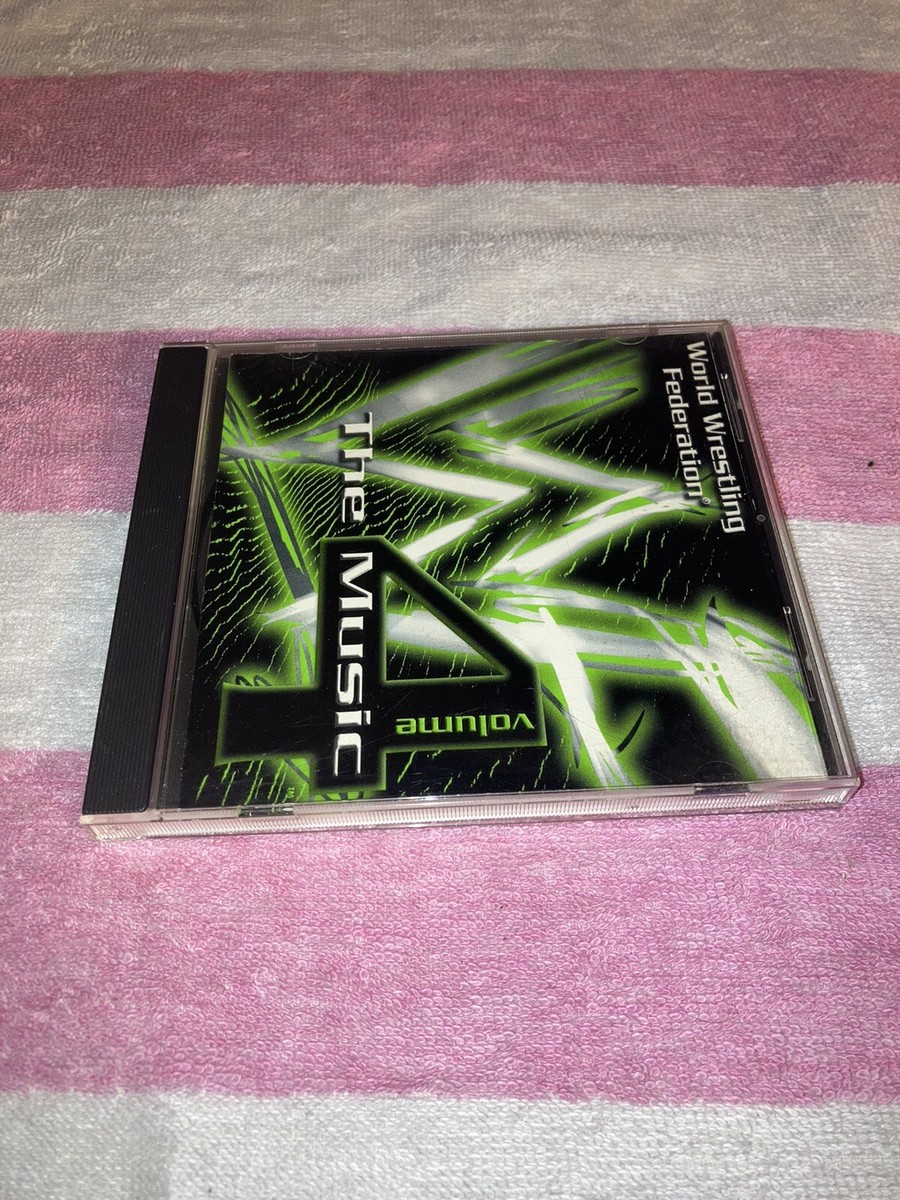 RARE 1999 WWF/WWE FEDERATION (THE MUSIC) VOL #4 ENTRANCE THEME