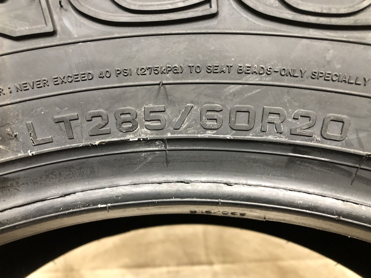 竹オデオ　 RoadX RXQuest AT QX12 LT275/60R20 E/10PLY BSW Tires