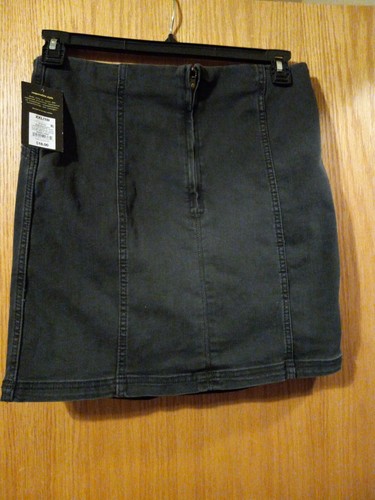 Art Class Black denim skirt Juniors Youth size XXL (18) Stretch - Picture 3 of 5