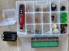 Mini Wireless Drill Engraving Polishing USB Rechargeable Rotary Tool, Used