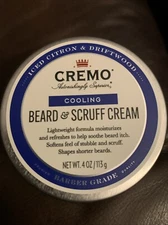 Cremo Cooling Beard and Scruff Cream - 4 oz - Iced Citron & Driftwood