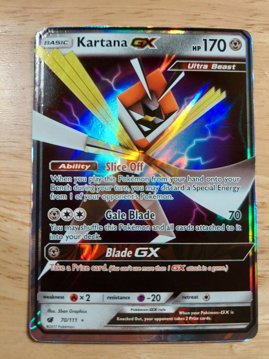 Carte Pokémon Kartana GX hp 170 70/111 - Vinted