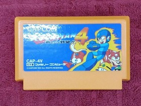CAPCOM CAP-4V Rockman 4 New Ambition Famicom