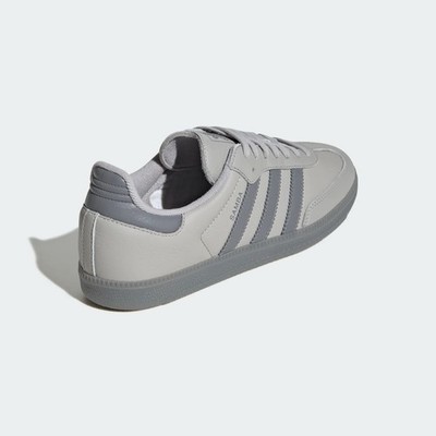 Mens Adidas Originals Samba OG Grey Two Leather Shoes Casual 