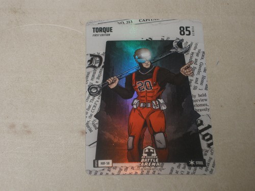 Bo Jackson Battle Arena Alpha #85 Torque Steel Headliners Foil