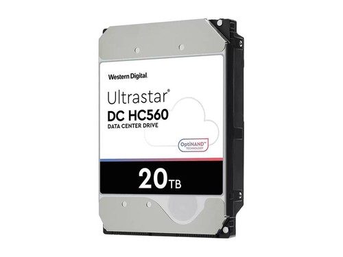 Western Digital Ultrastar DC HC560 0F38785 20 TB Hard Drive - 3.5" Internal -