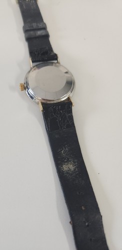 Vintage 14k Yellow Gold Omega Automatic Seamaster De Ville Men's Watch with Date - Imagen 2 de 7