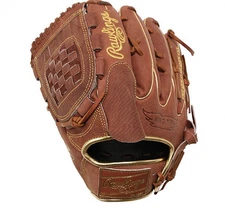 Rawlings HOH Heritage GR4FR7A15W 11.75" LH Pitcher Glove Brown Finger Pad