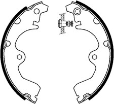 ATE Bremsbackensatz Hinten (03.0137-0257.2) für Toyota Starlet Paseo |