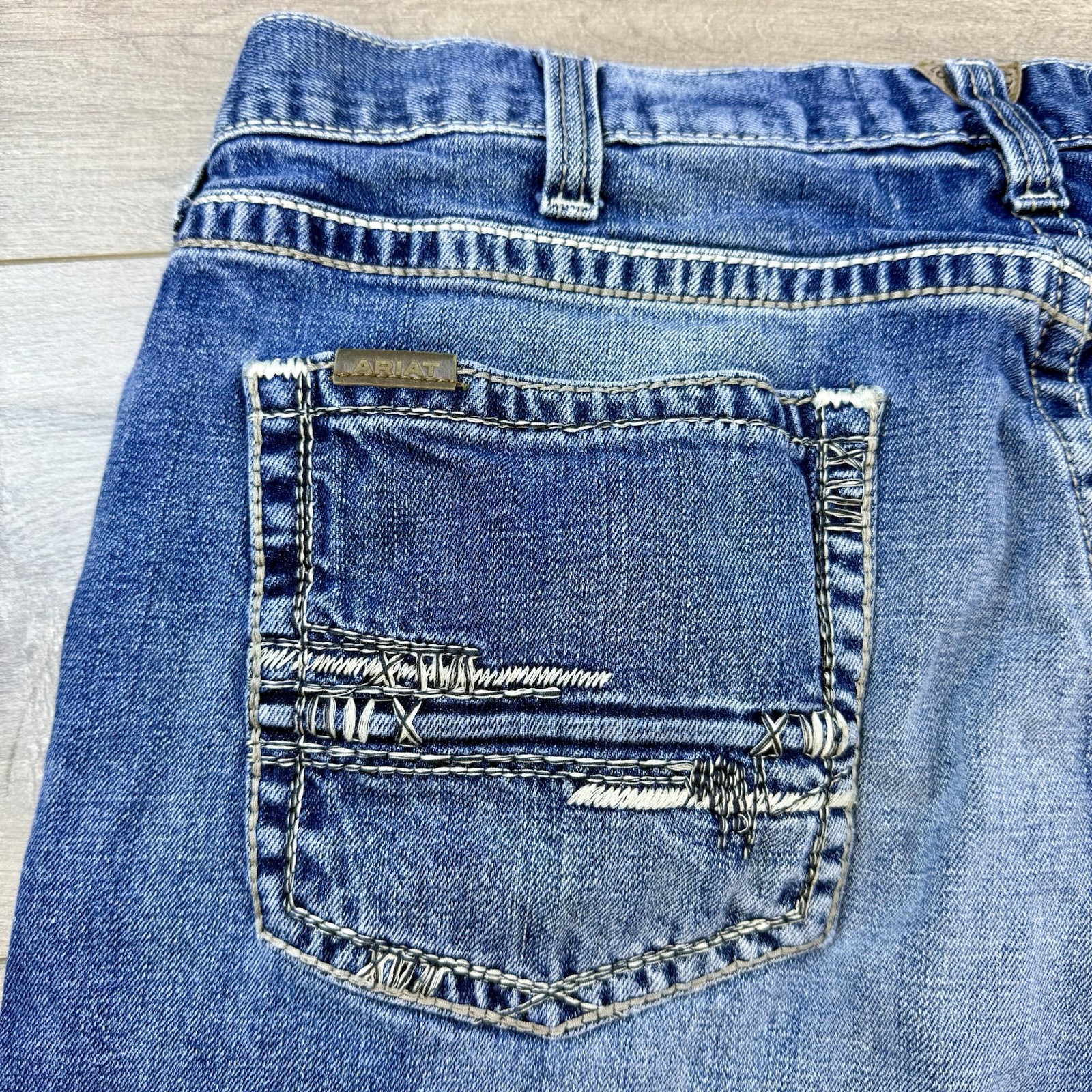 Ariat M5 Slim Stretch Adkins Stackable Straight L… - image 9