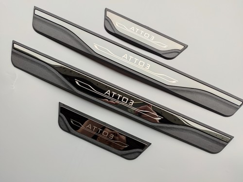 For BYD Atto 3 2025 Accessories Door Sill Protector Scuff Plate Guard Cover Trim - Picture 14 of 20
