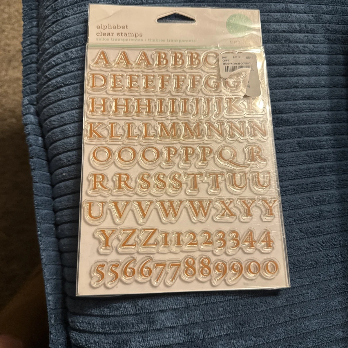 Martha Stewart Numbers & Letters Craft Stamps for sale | eBay