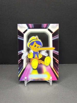 2026 Topps Disney Neon PINOCCHIO #NPL-19 Illuminated Neon Lights