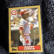 BARRY LARKIN 2021 Topps Double Header Insert #TDH-11 Cincinnati Reds