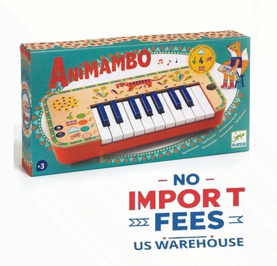 Animambo Kids Synthesizer - Fun Musical Toy for Creativity & Motor Skills