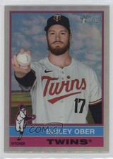 2025 Topps Heritage High Number SP Chrome Refractor Bailey Ober #448 13kt
