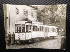 Strassenbahn Wuppertal Linie 7 nach Neviges altes Foto 10x7,5 cm Sammlung Boehm