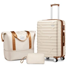 Luggage Sets 3 Piece, Hardside 20 Inch Carry on Luggage Airline Approved Suit...