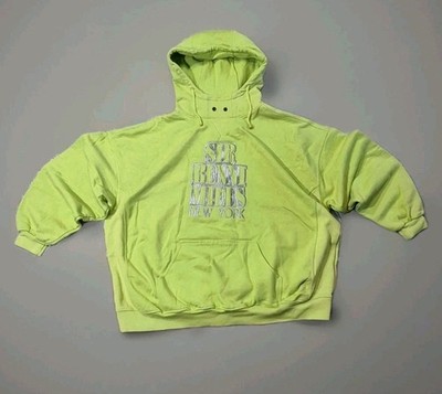 Sir Benni Miles New York Hoodie Size 3XL  Neon Green Minor Flaws Preowned