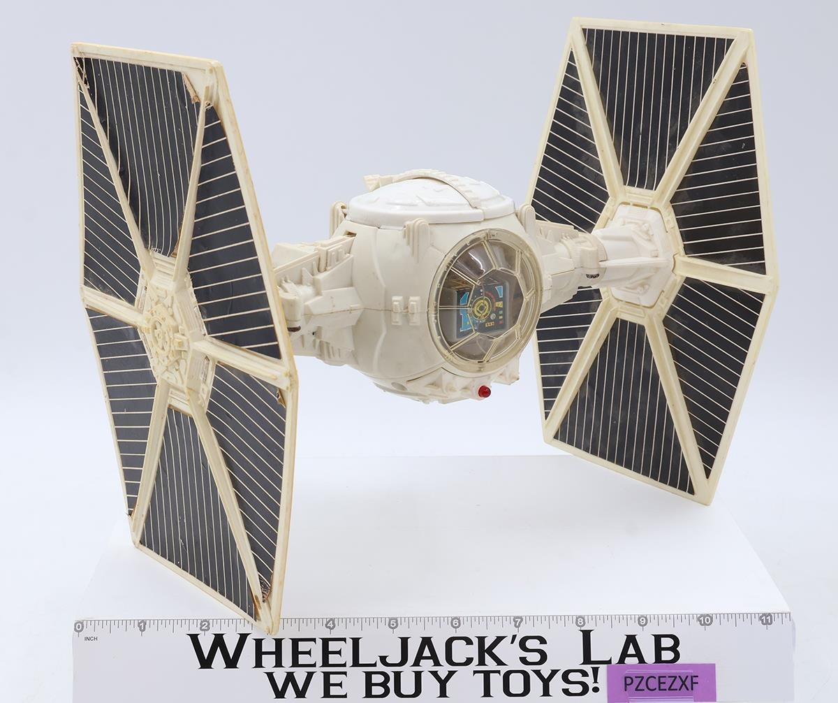 Imperial Tie Fighter WHITE 100% Complete Star Wars 1978 Vintage