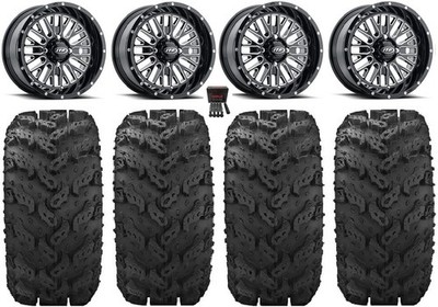 ITP Momentum 14'' Wheels Milled 30'' Reptile Tires Can-Am Renegade Outlander