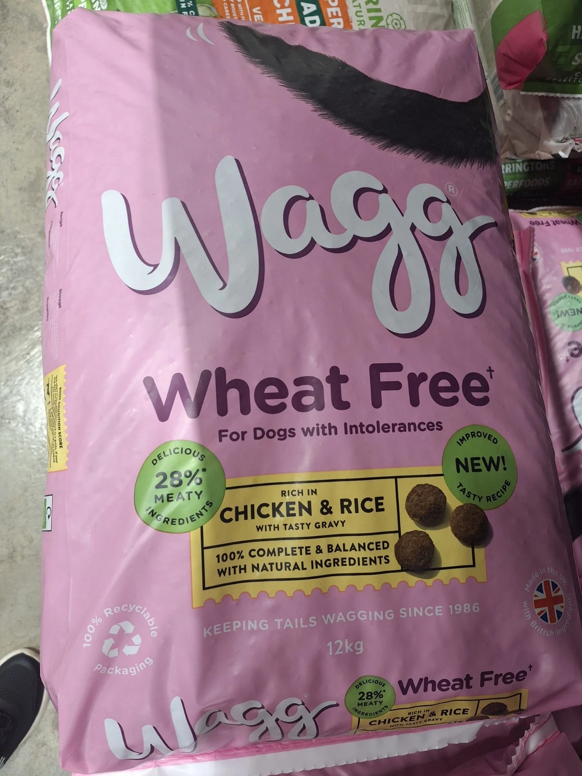 Wagg Sensitive Complete Wheat Free Dry Dog Food - 12kg