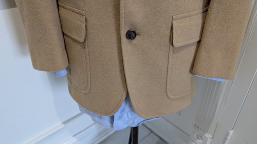 Brooks Brothers Loro Piana Camel Hair Blazer Men's 38 Short 1818 Sport Coat - Picture 4 of 21