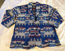 Vintage Orvis multi color tapestry Women  s jacket Medium