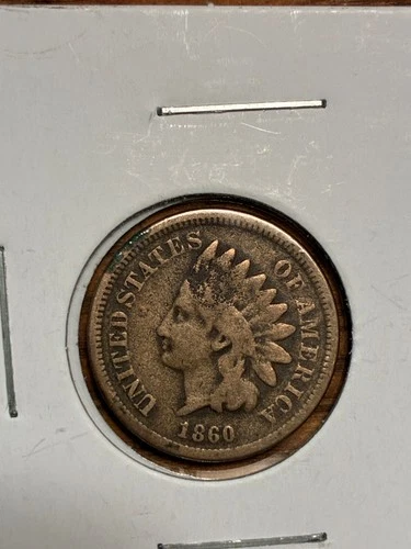 1860 Indian Cent- VG+ -  $1.99 Shipping