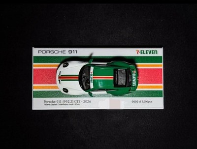 Minichamps Taiwan 7-11 Limited Porsche 911 (992) GT3 2026 (Green