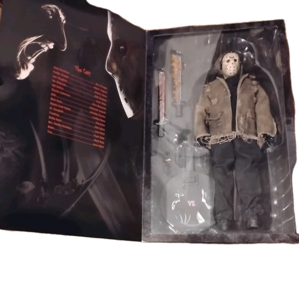 Figura de acción Freddy Sideshow Collectibles Freddy Vs Jason Friday the 13th nueva en caja Foto 2 de 4