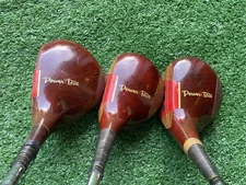 Powerbilt Citation 315 Driver, 3, 4 Persimmon Set RH Steel Shafts