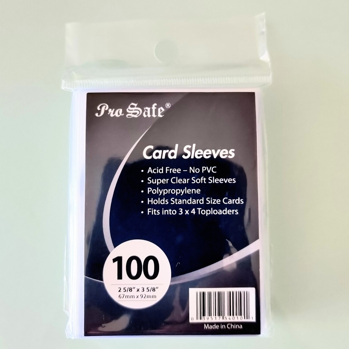 Buy Pro Safe 34010 Clear Card Sleeves - 100 Count online | eBay